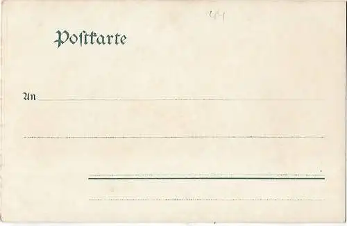 AK Böhm. Schweiz. Prebischthor. ca. 1906, Postkarte. Serien Nr, ca. 1906