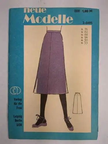 3 Schnittmuster: Neue Modelle - Kleid 1-1553, Bluse 2-0640, Rock 2-0495