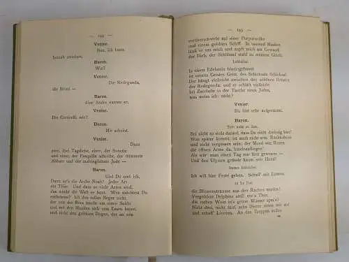 Buch: Theater in Versen, Hofmannsthal, Hugo von. 1905, S. Fischer Verlag