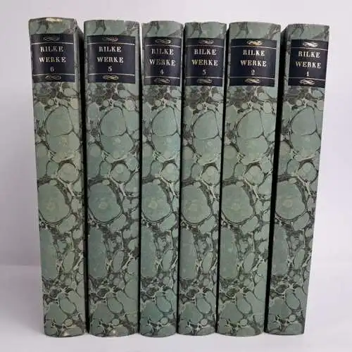 Buch: Werke in sechs Bänden. Rilke, Rainer Maria, 1982, Insel, gebraucht, gut