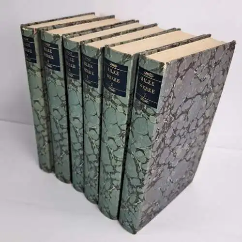 Buch: Werke in sechs Bänden. Rilke, Rainer Maria, 1982, Insel, gebraucht, gut