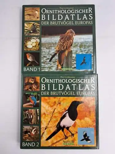 Buch: Ornithologischer Bildatlas der Brutvögel Europas 1+2, Manfred Pforr, Natur