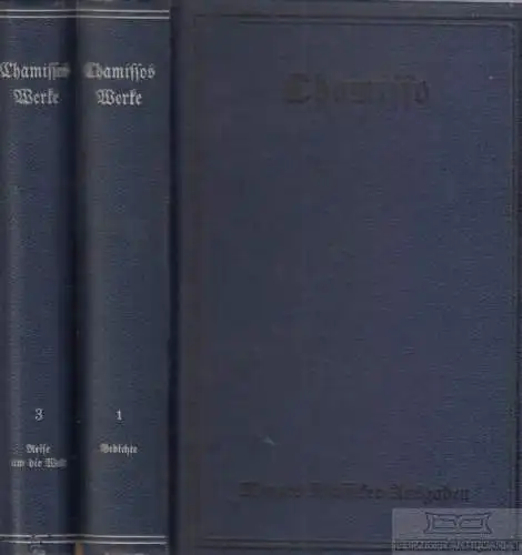 Buch: Chamissos Werke, Chamisso. Ca. 1907, Bibliographisches Institut