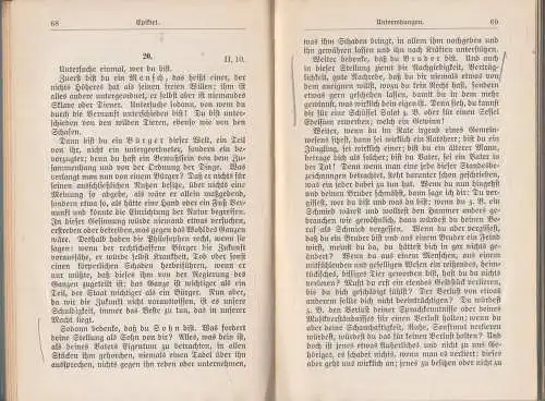 Buch: Epiktets Handbüchlein der Moral, Kröners Taschenausgabe, Alfred Kröner