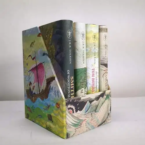 Buch: The Tolkien Treasury,  J. R. R. Tolkien, HarperCollins, 4 Bände, 2015