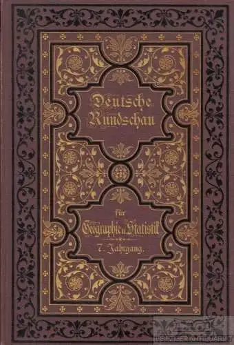 Buch: Deutsche Rundschau für Geographie und Statistik - VII. Jahrgang, Umlauft