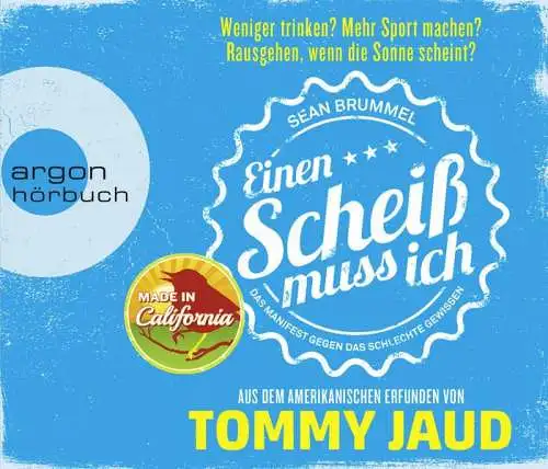 CD-Box: Tommy Jaud - Einen Scheiß muss ich. 2016, Argon Hörbuch, 5 CDs