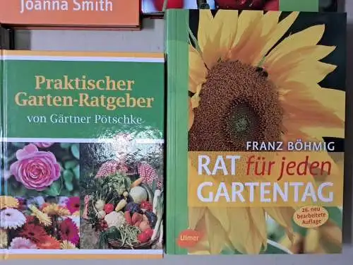 21 Bücher Garten: 1000 Gartenpflanzen, Rosen, Kräuter, Ratgeber, wenig Zeit ...