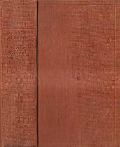 Buch: Die Göttliche Komödie, Dante Alighieri, Buchgemeine Bonn / Rhein