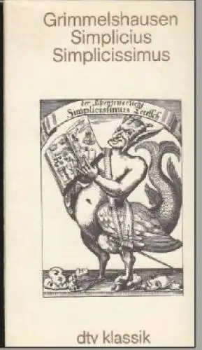 Buch: Der Abenteuerliche Simplicissimus Teutsch, Grimmelshausen, 1995, dtv