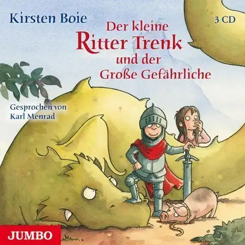 CD-Box: Kirsten Boie - Der Kleine Ritter Trenk. Gesprochen von Karl Menrad, 3 CD
