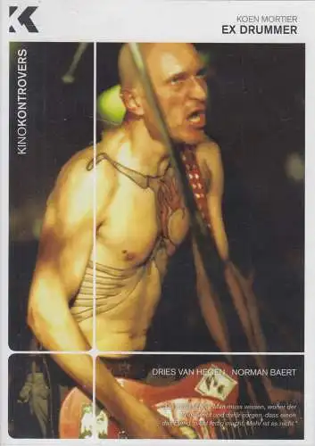 DVD: Ex Drummer, Kino Kontrovers, 2012, Koen Mortier, Dries van Hegen, N. Baert