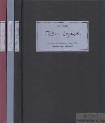 Buch: Flößer Trilogie, Puder, Ulf. 3 Bände, 1999, Anabas-Verlag, gebraucht, gut