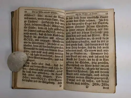 Buch: Der mit rechtschaffenem Hertzen Zu seinem JESU sich nahende Sünder ...