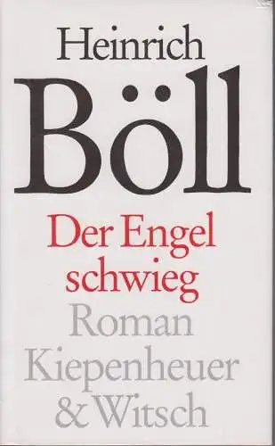 Buch: Der Engel schwieg,  Roman. Böll, Heinrich, 1992,  Kiepenheuer & Witsch