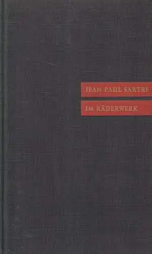Buch: Im Räderwerk, Sartre, Jean Paul, 1954, Holle Verlag, gebraucht, gut