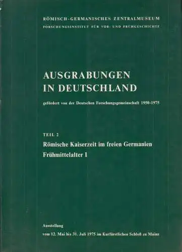 Ausstellungskatalog: Ausgrabungen in Deutschland, 1975, gebraucht, gut