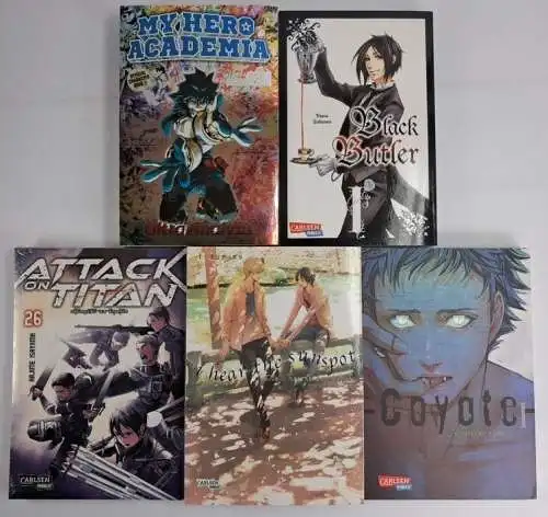 40 Mangas + 9 Heftchen von altraverse, Egmont, Carlsen, Tokyopop, sehr gut!