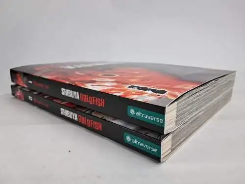 Manga: Shibuya Goldfish 1+2, Hiroumi Aoi, 2021, altaverse, 2 Bände
