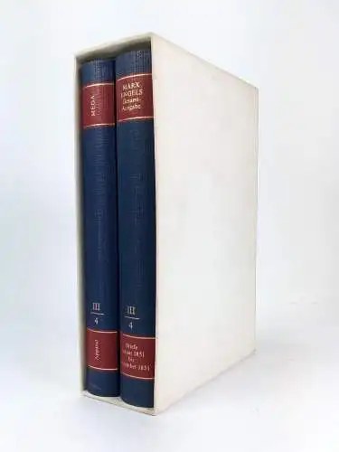 Buch: Marx / Engels Gesamtausgabe (MEGA) III/4, 2 Bände, 1984, Dietz Verlag
