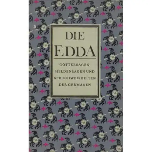 Buch: Die Edda, Simrock, Karl. 1988, Verlag Neues Leben, gebraucht, gut
