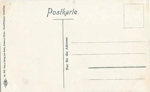 AK Ruine Aggstein in der Wachau. ca. 1926, Postkarte. Serien Nr, ca. 1926