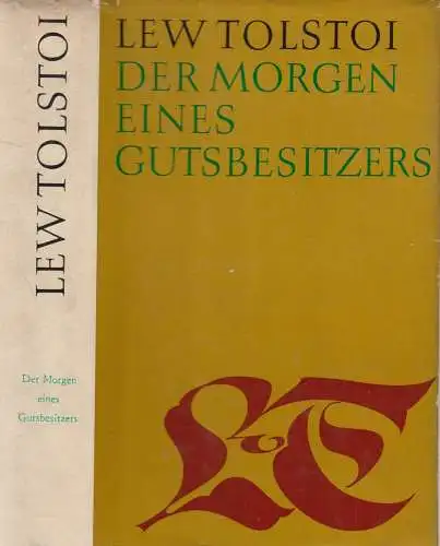 Buch: Der Morgen eines Gutsbesitzers. Tolstoi, Lew, 1965, Rütten & Loening