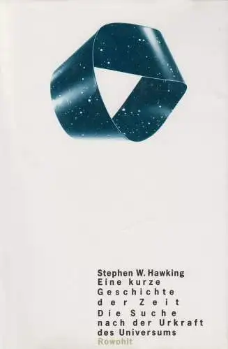 Buch: Eine kurze Geschichte der Zeit, Hawking, Stephen W. 1990, Rowohlt Verlag