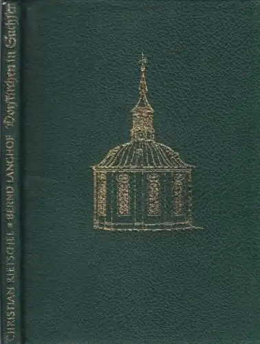 Buch: Dorfkirchen in Sachsen, Rietschel, Christian und Bernd Langhof. 1972