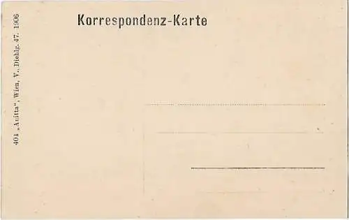 AK Gruss aus Melk a.d. Donau. ca. 1906, Postkarte. Serien Nr, ca. 1906