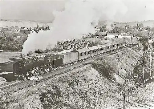 AK Dampflokomotiven im Einsatz. Baureihe 01.2. ca. 1982, Eisenbahn, gut