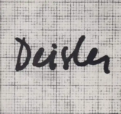 Ausstellungskatalog: Guillermo Deisler,Theaterentwürfe, Grafik, Mail-Art, 1986