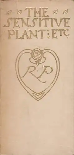 Buch: Shelley's The sensitive Plant and Ode to the Wild West, 1904, T. N. Foulis