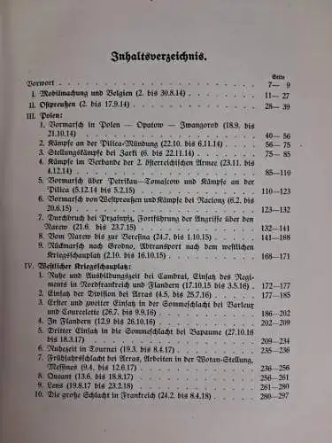 Buch: Geschichte des 1. Garde-Reserve-Regiments, Tido von Brederlow, 1929