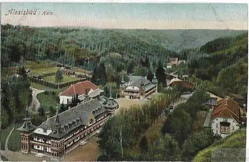 AK Alexisbad i. Harz. ca. 1913, Postkarte. Ca. 1913, Verlag Louis Glaser