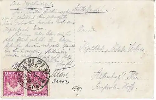 AK Budapest Margitsziget. ca. 1912, Postkarte. Ca. 1912, gebraucht, gut