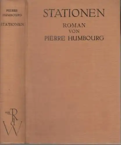 Buch: Stationen, Humbourg, Pierre. Romane der Welt, Verlag Th. Knaur Nachfolg