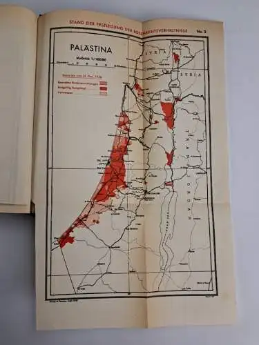 Buch: Bericht über Palästina, Earl Peel, 1937, Schocken Verlag, gebraucht, gut