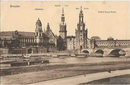 AK Dresden. ca. 1914, Postkarte. Serien Nr, ca. 1914, Verlag Alfred Hartmann