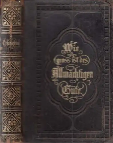 Buch: Gesangbuch. Ca. 1883, B. G. Teubner Verlag, gebraucht, gut
