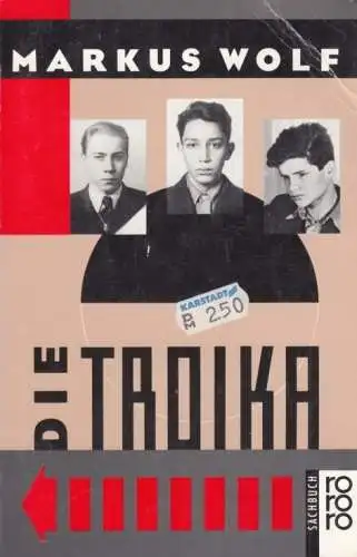 Buch: Die Troika, Wolf, Markus, 1991, gebraucht, sehr gut