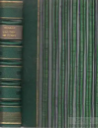 Buch: Das Tier im Sumpf, Renker, Gustav. 1932, L. Staackmann Verlag