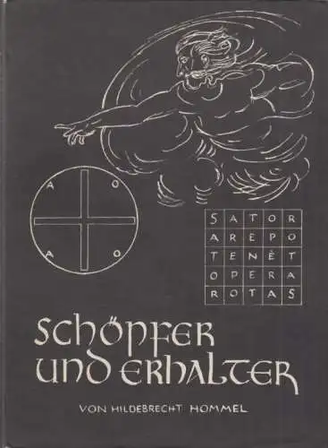 Buch: Schöpfer und Erhalter, Hommel, Hildebrecht. 1954, Lettner Verlag