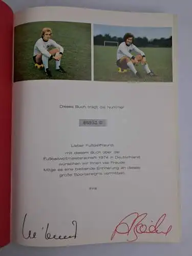 Buch: Fußball-Weltmeisterschaft 1974 Deutschland, Uli Hoeneß & Paul Breitner