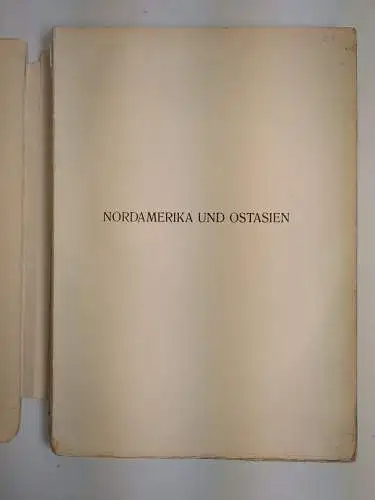 Buch: Nordamerika und Ostasien 1+2, Friedrich Klein, 1907, Hiersemann, 2 Bände