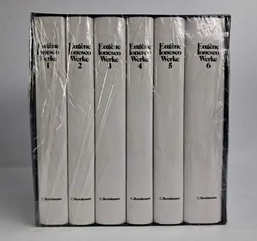 Buch: Eugene Ionesco - Werke in 6 Bänden, 1985, C. Bertelsmann Verlag