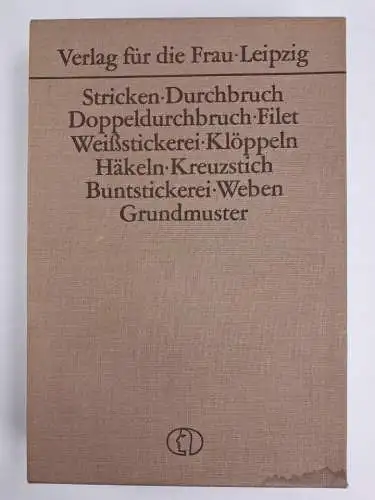 11 Hefte im Schuber: Handarbeitstechniken, Verlag für die Frau, komplett!