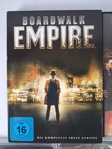 5 DVD-Boxen: Boardwalk Empire. Staffel 1-5 (komplett), M.  Scorsese, S. Buscemi