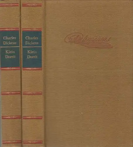 Buch: Klein Dorrit, 2 Bände. Dickens, Charles, 1967, Verlag Rütten & Loening