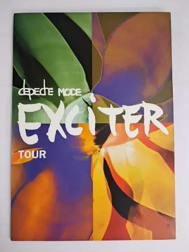 Tourbook: Depeche Mode - Exciter Tour 2001, gebraucht, sehr gut